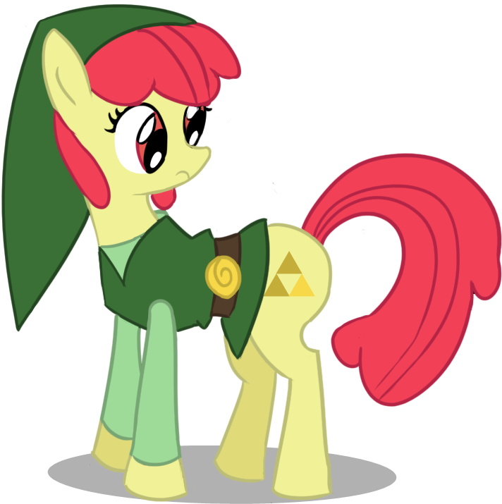 Apple Bloom, Artist - Female Toon Link Clipart (1080x720), Png Download