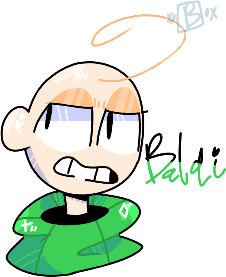 Baldi - Cartoon Clipart (960x960), Png Download