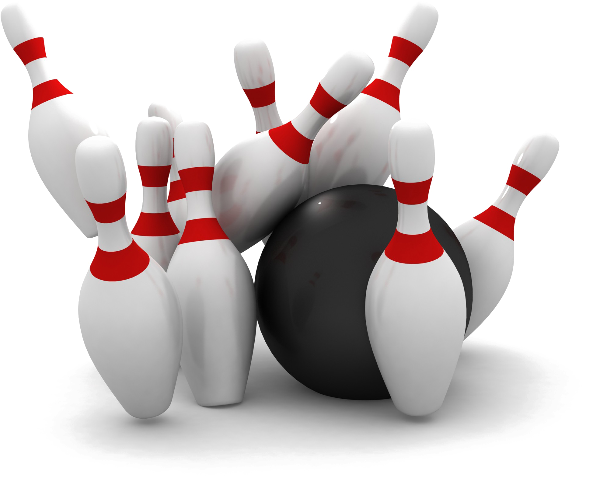 Bowling Strike Free Png Image - Bowling Strike Transparent Background Clipart (3000x2121), Png Download