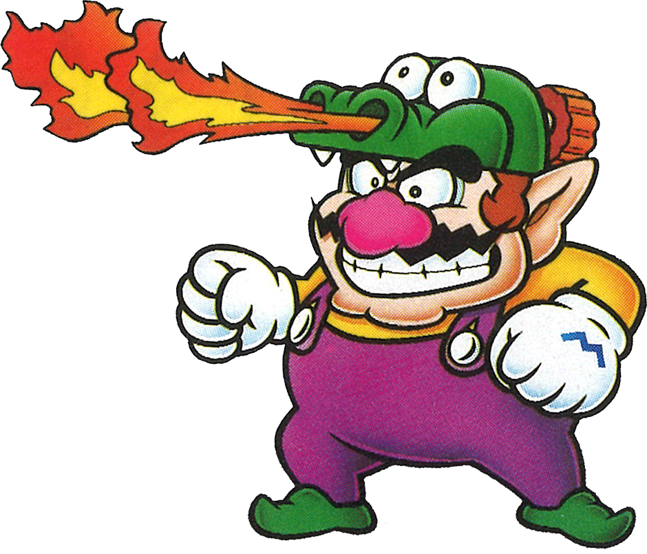 Dragon Wario - Wario Land Dragon Hat Clipart (940x805), Png Download