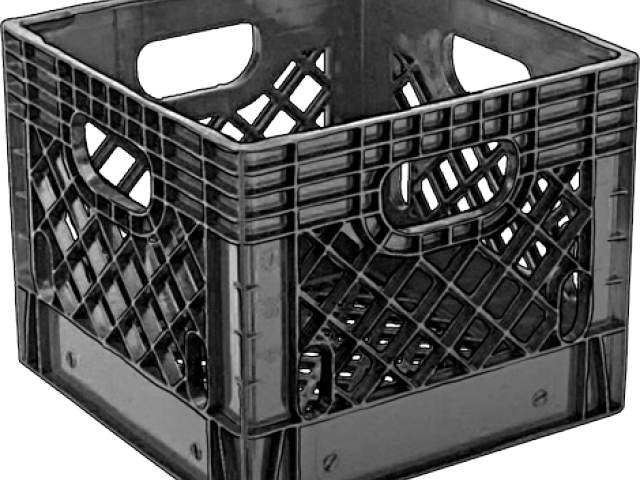 Trap Clipart Milk Crate - Milk Crate - Png Download (640x480), Png Download