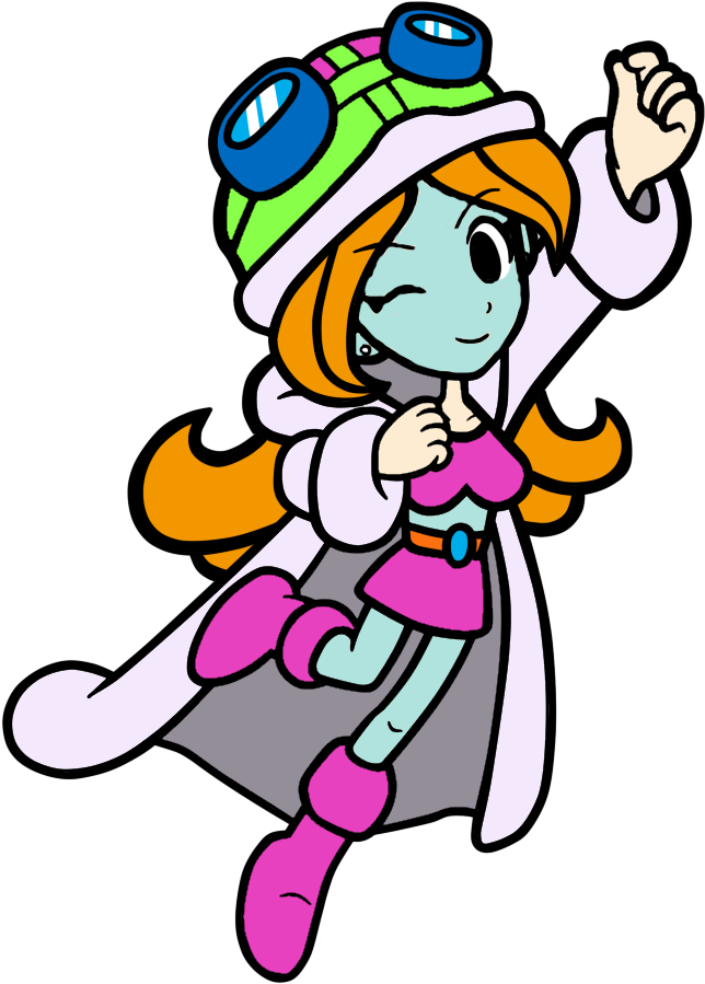 Wario Ware Mona , Png Download - Wario Ware Mona Clipart (644x899), Png Download