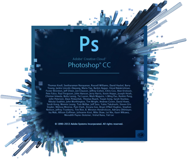 Photoshop Cc Splash - Adobe Photoshop Cc Png Clipart (610x520), Png Download