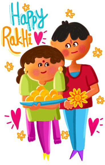 Raksha Bandhan Png Transparent Hd Photo - Happy Bhai Dooj 2018 Clipart (600x600), Png Download