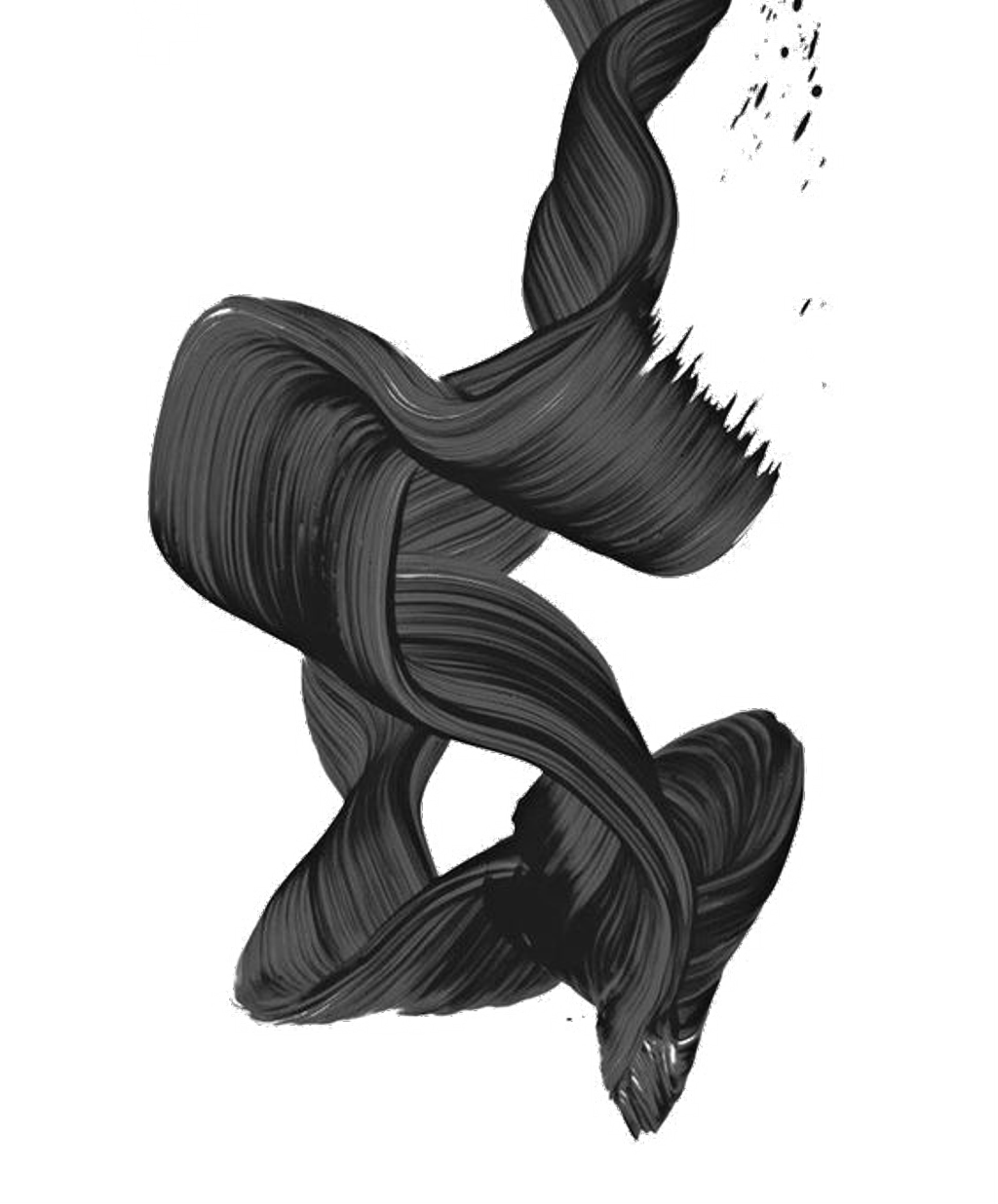 Download Brush Black Effect Dark Creative 4asno4i - Single Brush Stroke