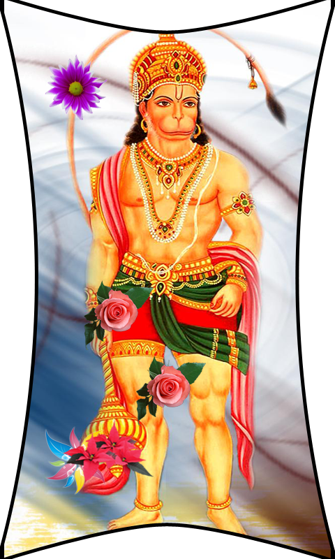 Bajrangbali Wallpaper - Lord Hanuman Wallpapers High Resolution Clipart (480x800), Png Download