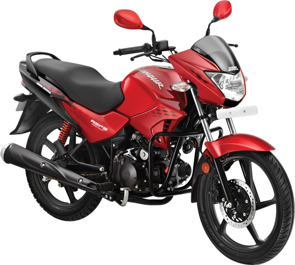Hero Bike Png - Hero Honda Glamour New Model Clipart (600x539), Png Download