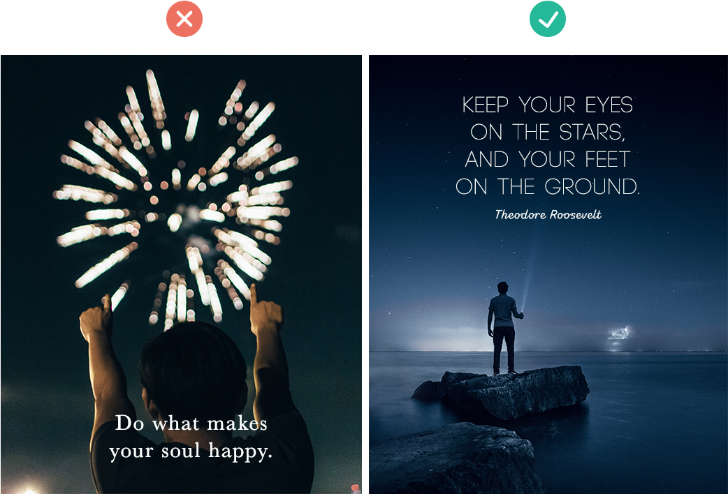 How To Add Text To Images Quick Tips For Creating Social - Keep Your Eyes On The Stars And Your Feet On The Ground Clipart (1041x732), Png Download