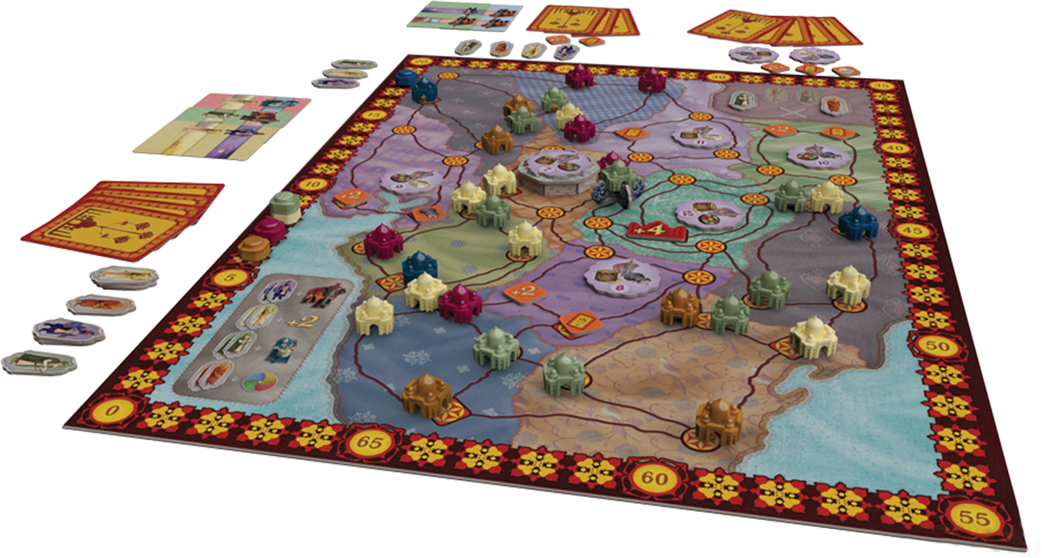 Original1500 X - Taj Mahal 2018 Board Game Clipart (1500x1500), Png Download