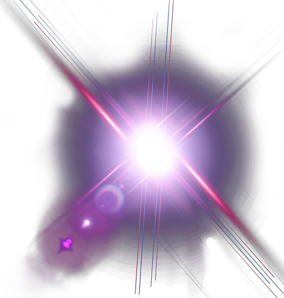 Dt Flare - Purple Light Flare Png Clipart (563x590), Png Download