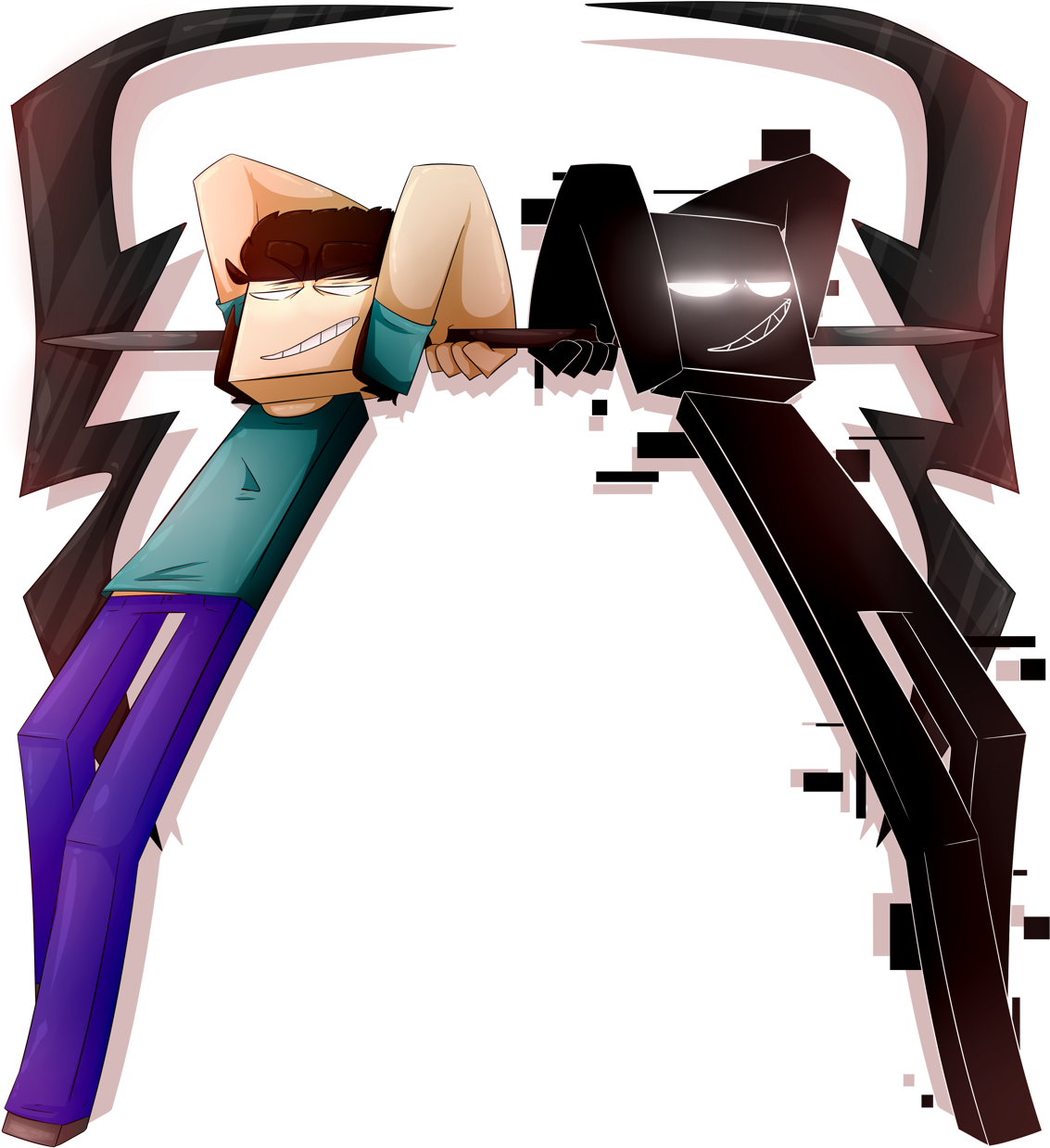 N y l. Нул в МАЙНКРАФТЕ. Null майнкрафт арт. Нул в МАЙНКРАФТЕ арт. Herobrine and null