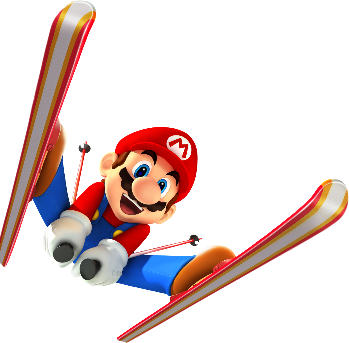Mario Image - Sonic At The Olympic Winter Clipart (1193x1171), Png Download