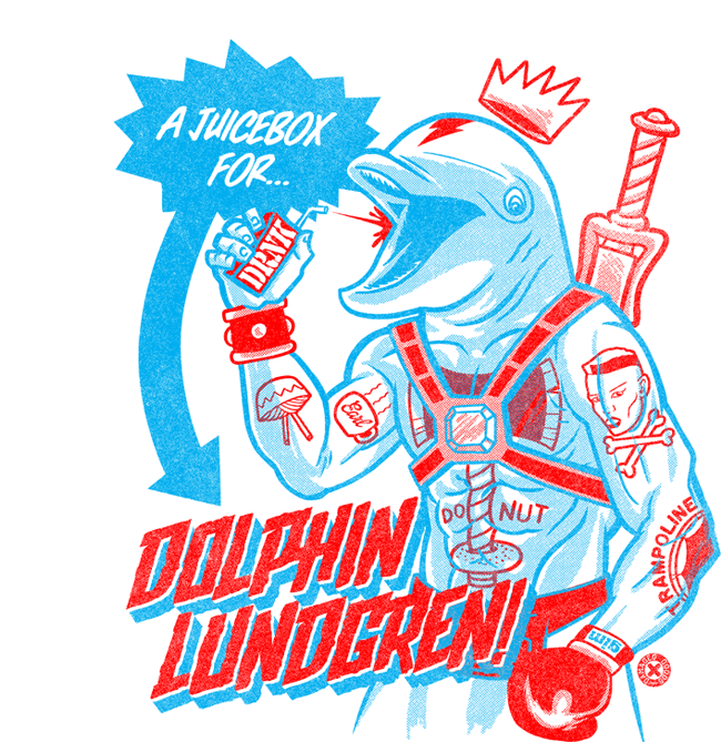 Dolph Lundgren Dolphin Clipart (770x680), Png Download