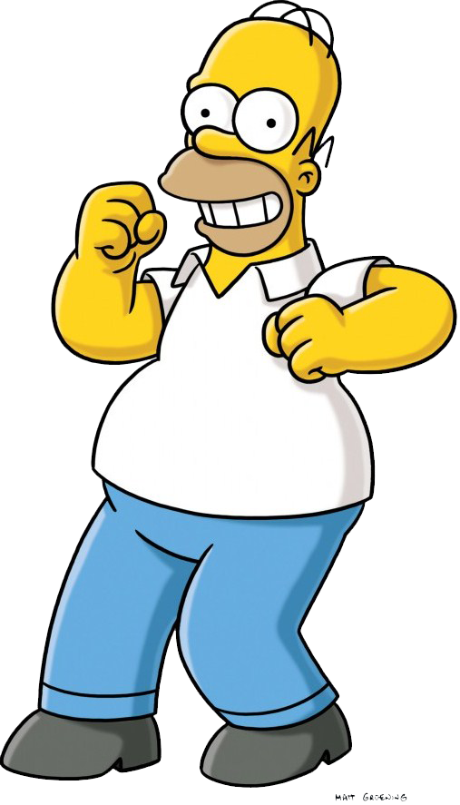 *alimenta A Homero Simpson - Homero Simpson Png Clipart (507x887), Png Down...