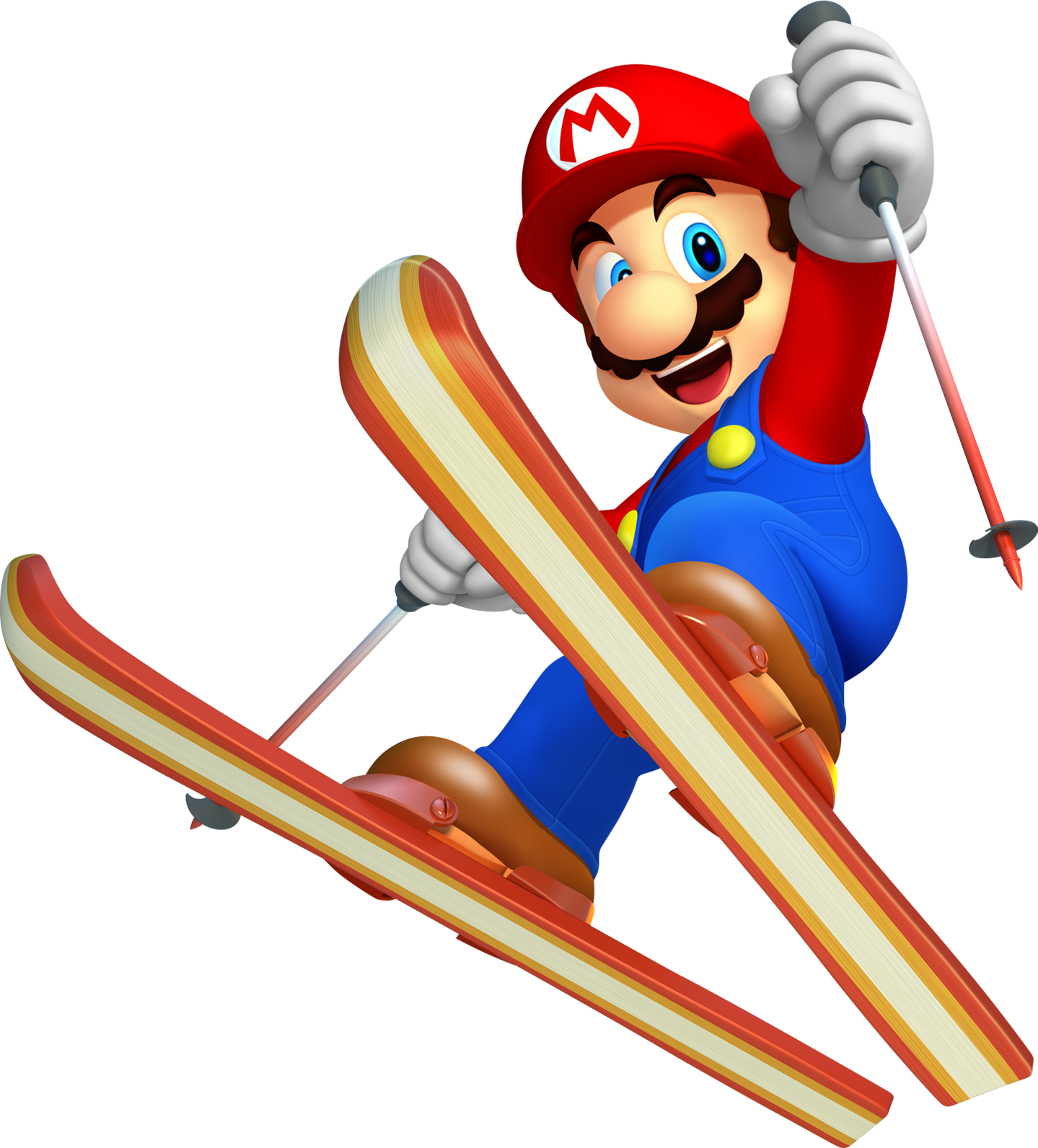 Mario Png - Mario & Sonic At The Olympic Winter Games Mario Clipart (1439x1592), Png Download