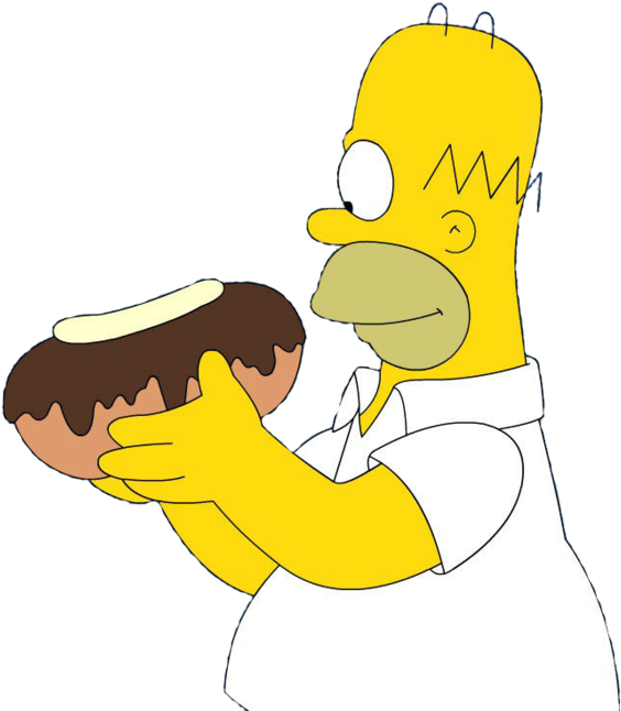 Homer Png - Simpson Clipart (900x675), Png Download