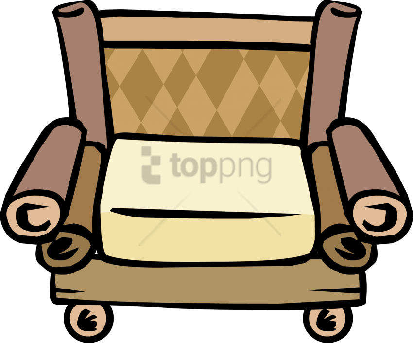 Free Png Download Furniture Club Penguin Chair Png - Furniture Club Penguin Chair Clipart (850x705), Png Download