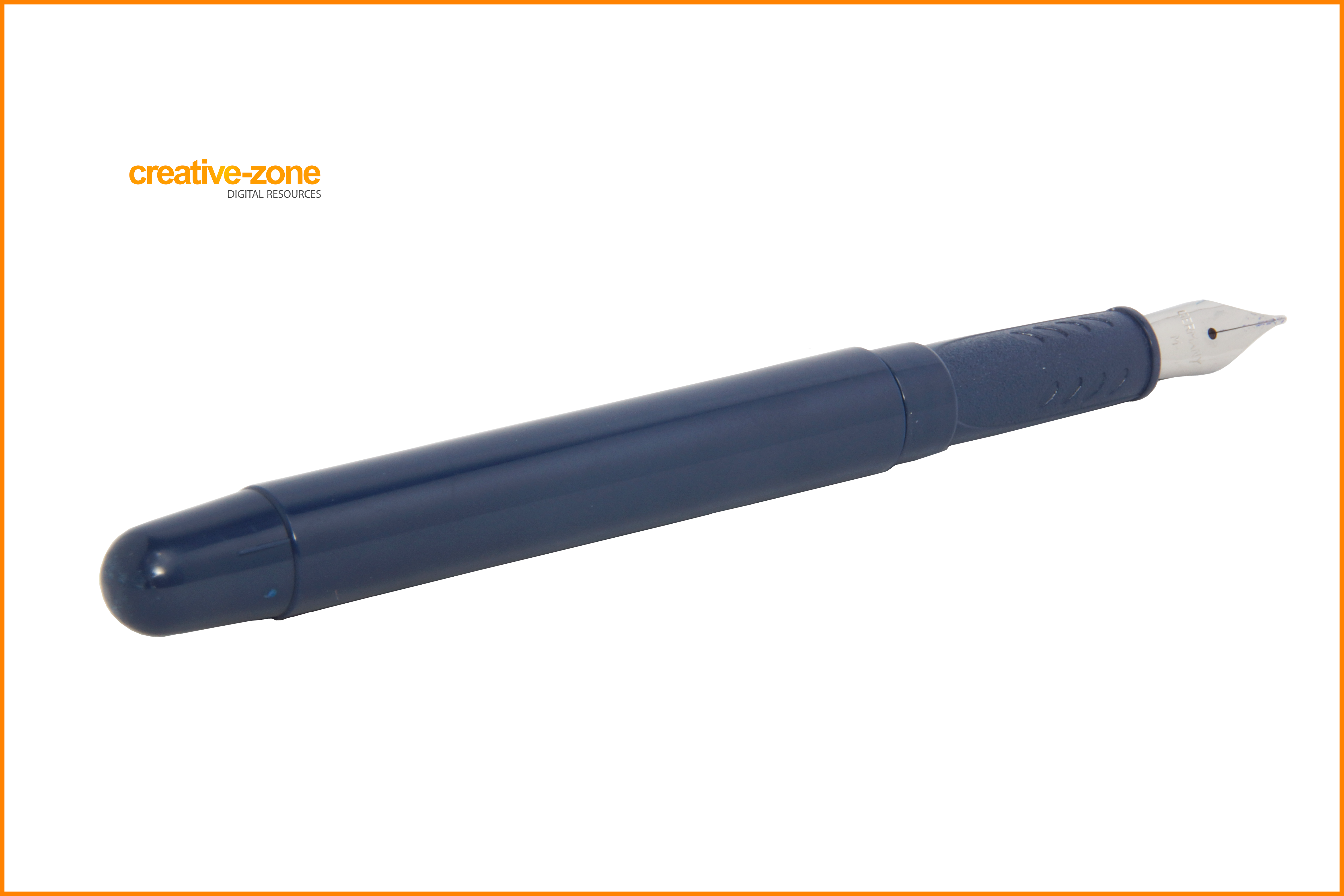 Ink Pen, Fountain Pen, Blue, Transparent - Umbrella Clipart (6030x4020), Png Download