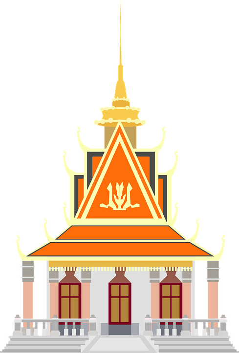 Temple Vector Png Clipart (489x720), Png Download