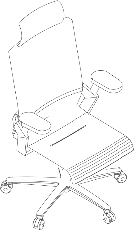 Chair - Office Chair Clipart (800x800), Png Download