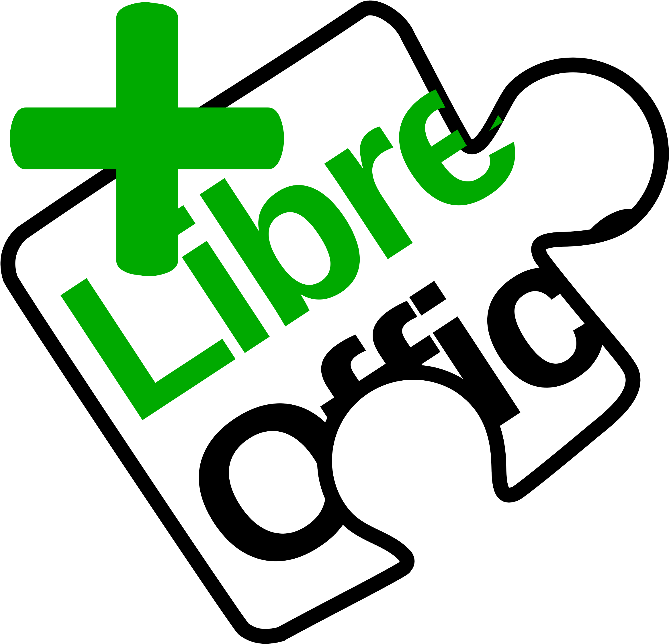 Big Image - Logo Libreoffice Clipart (2400x2400), Png Download
