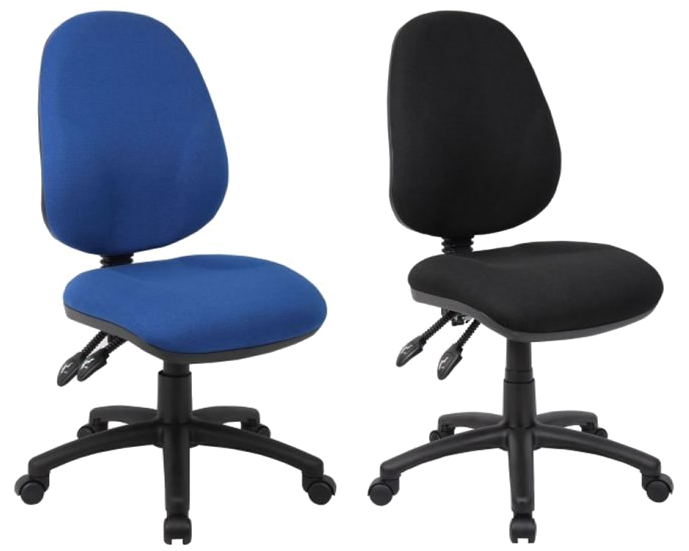 Office Chair Png Pic - Operator Chairs Clipart (734x550), Png Download