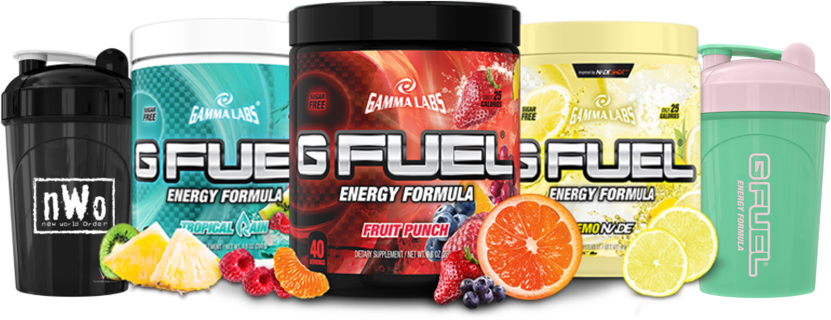 Gfuel Cases - Gfuel Clipart (1630x628), Png Download