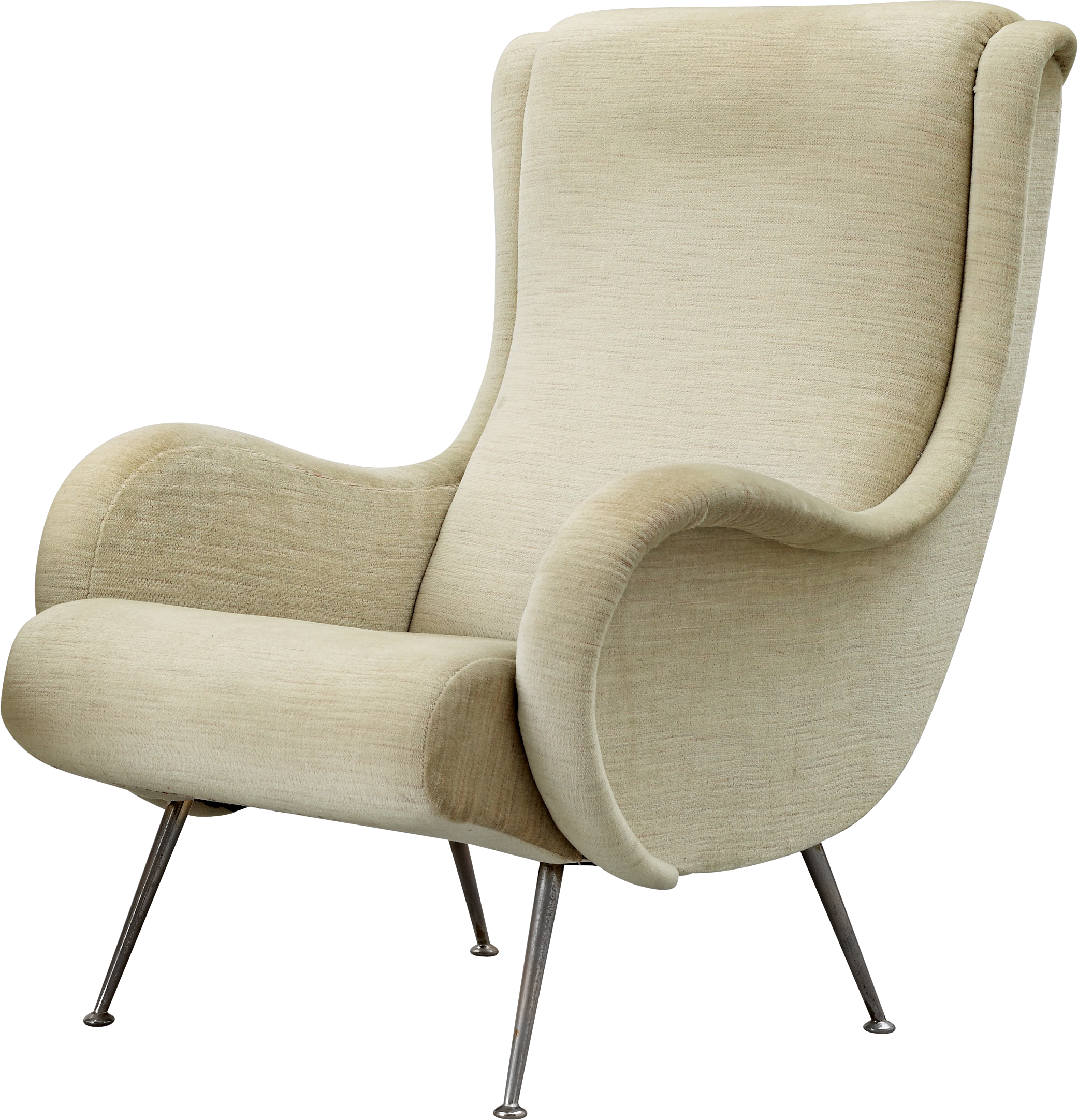 White Armchair Png Image - Armchair Png Clipart (2082x2164), Png Download
