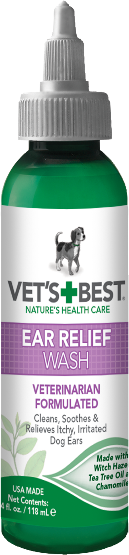 Vet's Best Dog Ear Relief Wash Cleaner - Vet's Best Clipart (2000x2000), Png Download