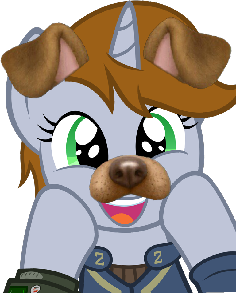 Adorable Face, Clothes, Cute, Dog Ears, Fallout Equestria, - Mlp Fall Out Equestria Clipart (772x960), Png Download