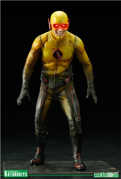 Dc Comics The Flash Tv Series Reverse Flash Artfx 1 Clipart (709x709), Png Download