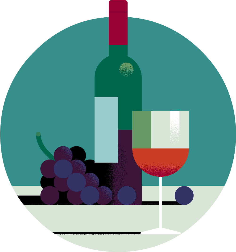 Robin Davey Graphic Transparent Stock - Wine Glass Clipart (1200x1200), Png Download