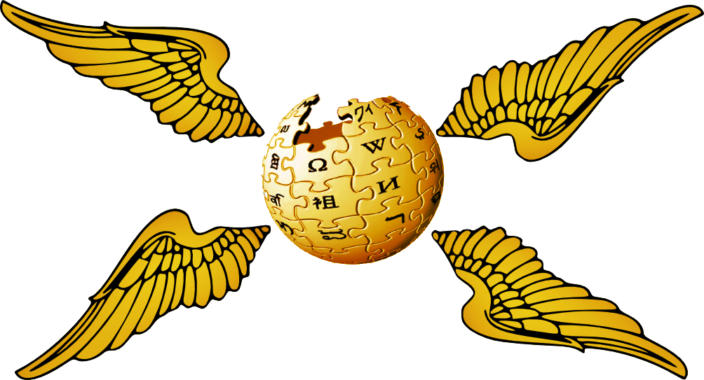 Wikiheliwings - Wikipedia Clipart (1004x543), Png Download