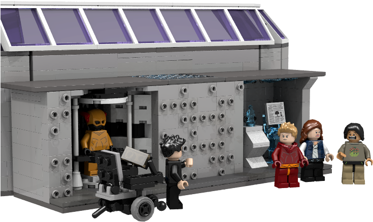 Lego Ideas Product Ideas The Flash Star Labs Png Reverse - Flash Star Labs Time Vault Clipart (800x600), Png Download