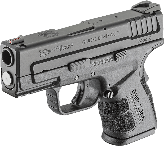 Springfield Xd 45 Grip Zone , Png Download Springfield Xd 45 Grip