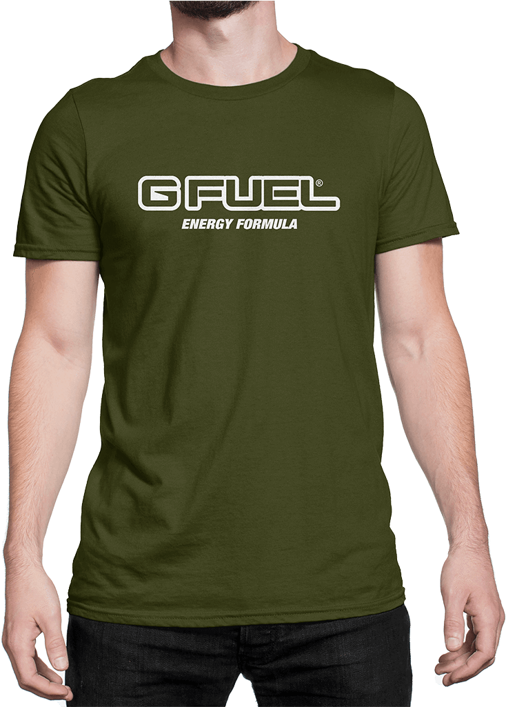 Gfuel Logo Png - Dark Grey T Shirt Men Clipart (1024x1024), Png Download