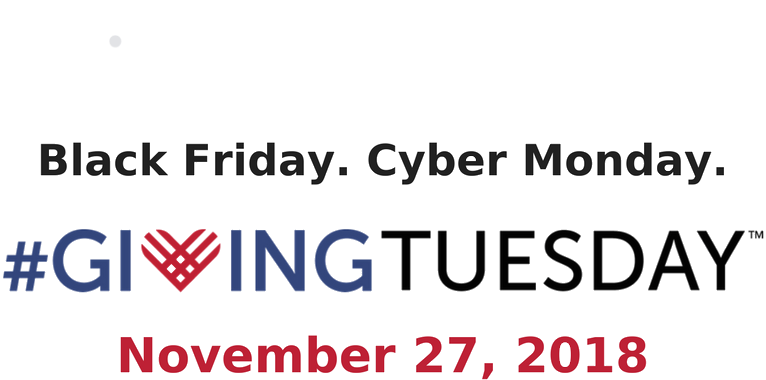 Cyber Monday - - Giving Tuesday 2018 Logo Clipart (800x800), Png Download