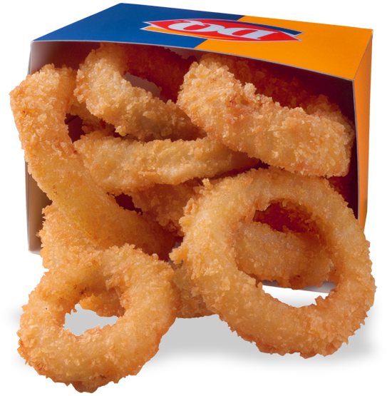 Dairy Queen Large Onion Rings Clipart (940x554), Png Download