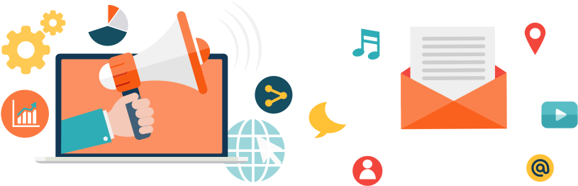 Marketing Animation Clipart (1024x467), Png Download