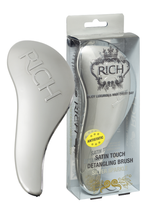 Rich Detangling Hairbrush - Analog Watch Clipart (550x750), Png Download