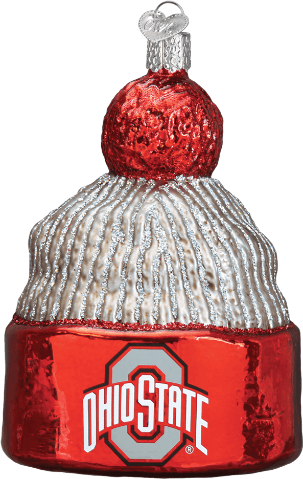 Ohio State University Beanie Ornament - Seattle Seahawks Christmas Ornaments Clipart (1000x1000), Png Download