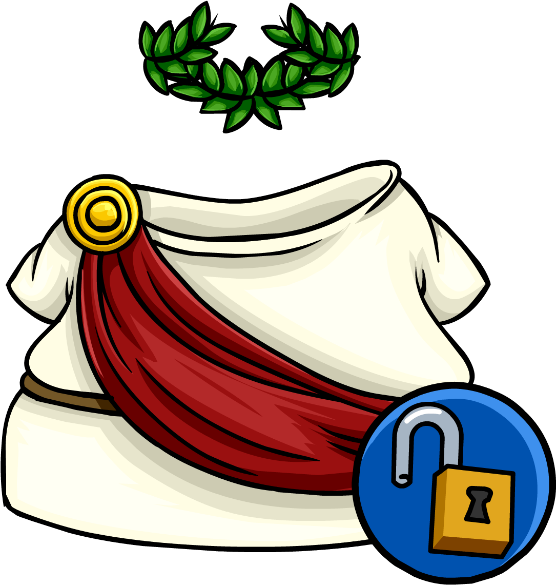 Club Penguin Wiki Fandom - Roman Toga Clip Art - Png Download (1139x1139), Png Download