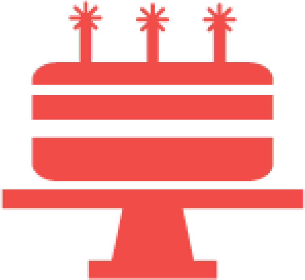 Birthday Cake Icon Clipart (1024x1024), Png Download