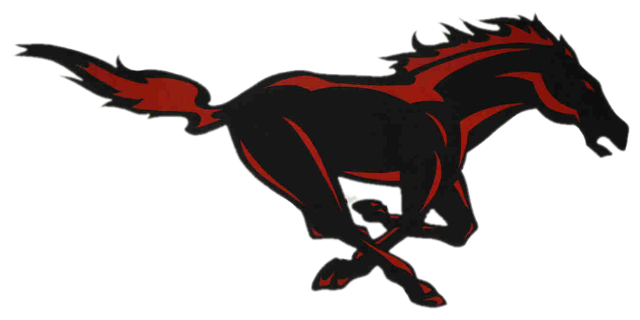 Edgewood Mustangs Clipart (943x482), Png Download