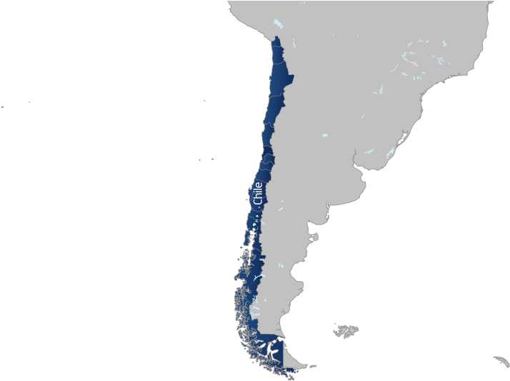 Click On The Office You Want To Contact - Map Of Chile Transparent Clipart (1200x540), Png Download