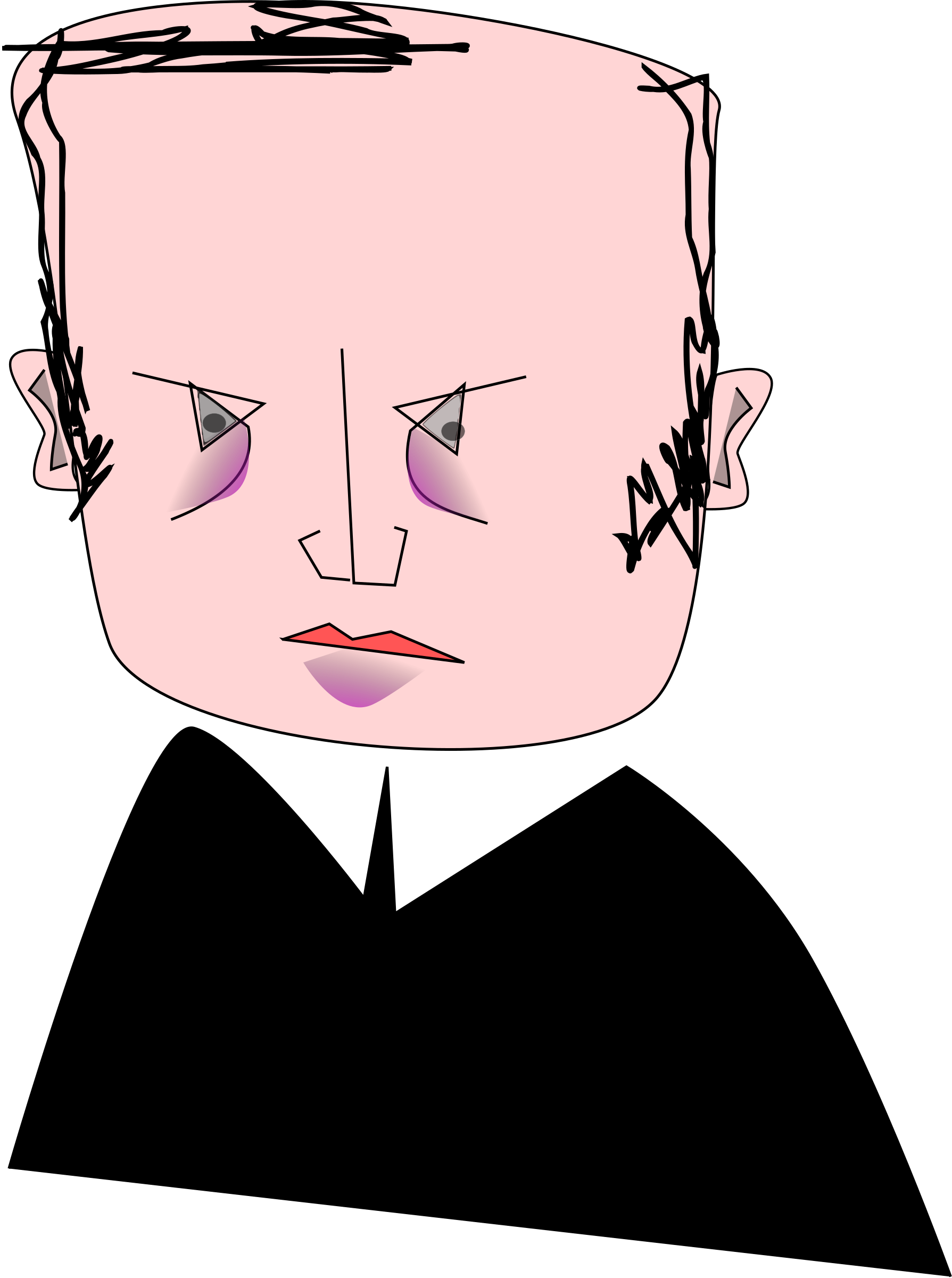 Big Image - Cartoon Clipart (1789x2400), Png Download