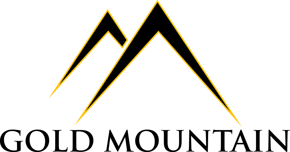 Gold Mountain Llc Is A Boutique Real Estate Investment - Gold Mountain Logo Clipart (988x519), Png Download