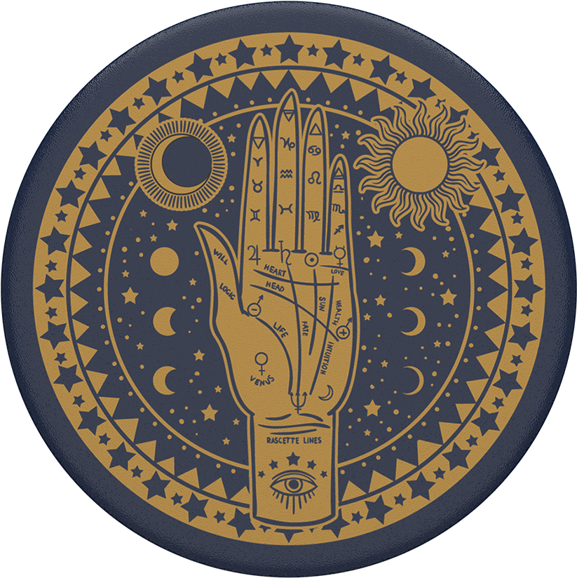 Mystic Hand, Popsockets - Popsocket Mystic Hand Clipart (1000x1000), Png Download