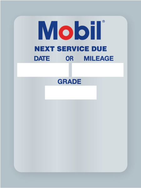 Mobile Oil Change Stickers - Paper Product Clipart (800x600), Png Download