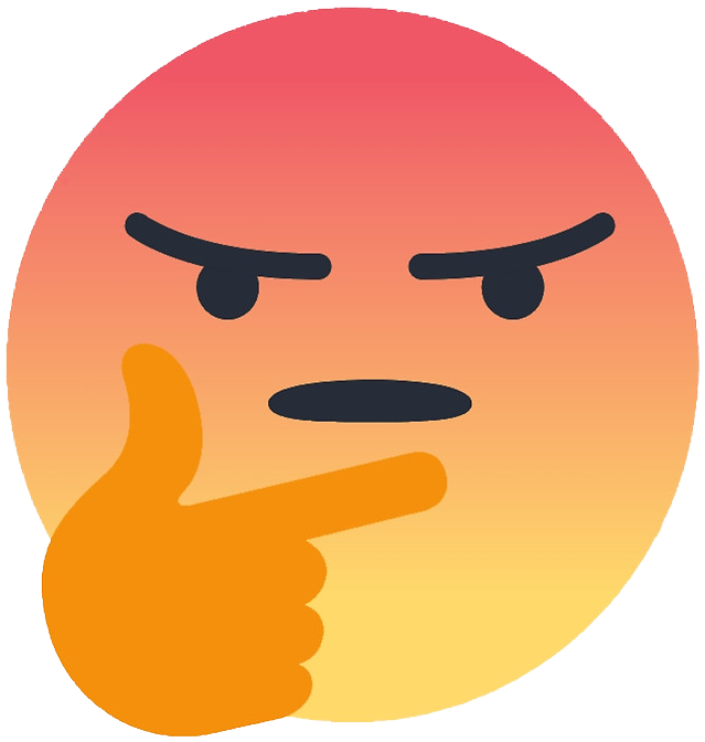 Activity - Angry Thinking Emoji Meme Clipart (700x700), Png Download